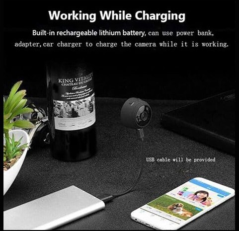 A9 Mini Wireless Security Camera - Image 2